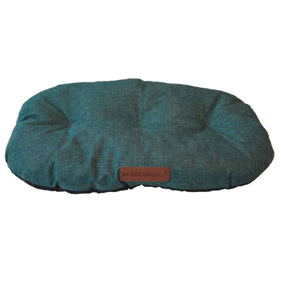 Cama para perro Oleron oval cushion Azul Talla XL 74x46x13 Cm
